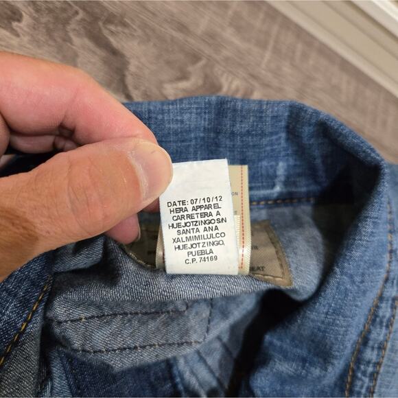 True Religion Blue Denim Jacket - Picture 13 of 13